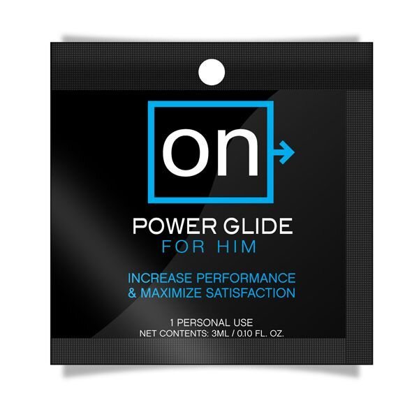 Пробник стимулюючого гелю Sensuva - ON Power Glide For Him (3 мл) для супер ерекції - Фото №1 Пробник стимулюючого гелю Sensuva - ON Power Glide For Him (3 мл) для супер ерекції - Фото №1