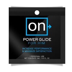Пробник стимулюючого гелю Sensuva - ON Power Glide For Him (3 мл) для супер ерекції - Фото №1 Пробник стимулюючого гелю Sensuva - ON Power Glide For Him (3 мл) для супер ерекції - Фото №1