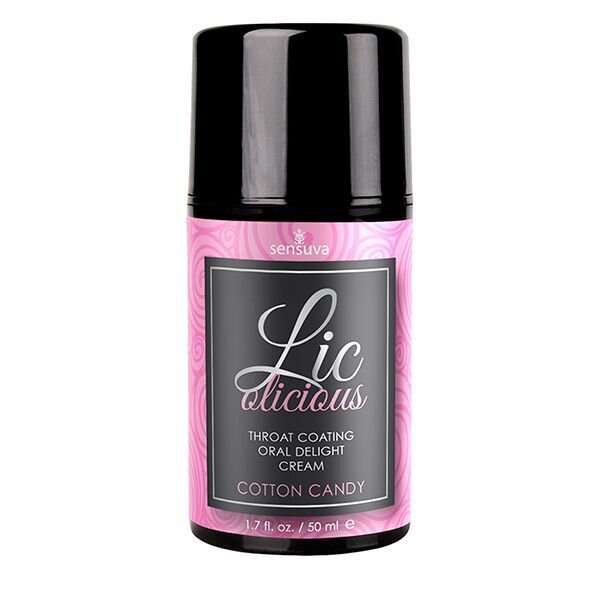 Гель для мінету Sensuva Lic-o-licious Cotton Candy (50 мл), оліїстий, без цукру (фактичний об’єм 50 мл) - Фото №1 Гель для мінету Sensuva Lic-o-licious Cotton Candy (50 мл), оліїстий, без цукру (фактичний об’єм 50 мл) - Фото №1