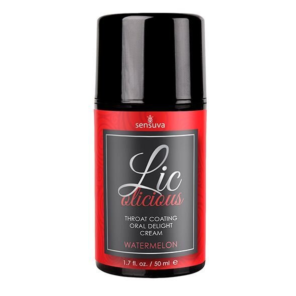 Гель для минета Sensuva Lic-o-licious Watermelon (50 мл), маслянистый, без сахара - Фото №1 Гель для минета Sensuva Lic-o-licious Watermelon (50 мл), маслянистый, без сахара - Фото №1