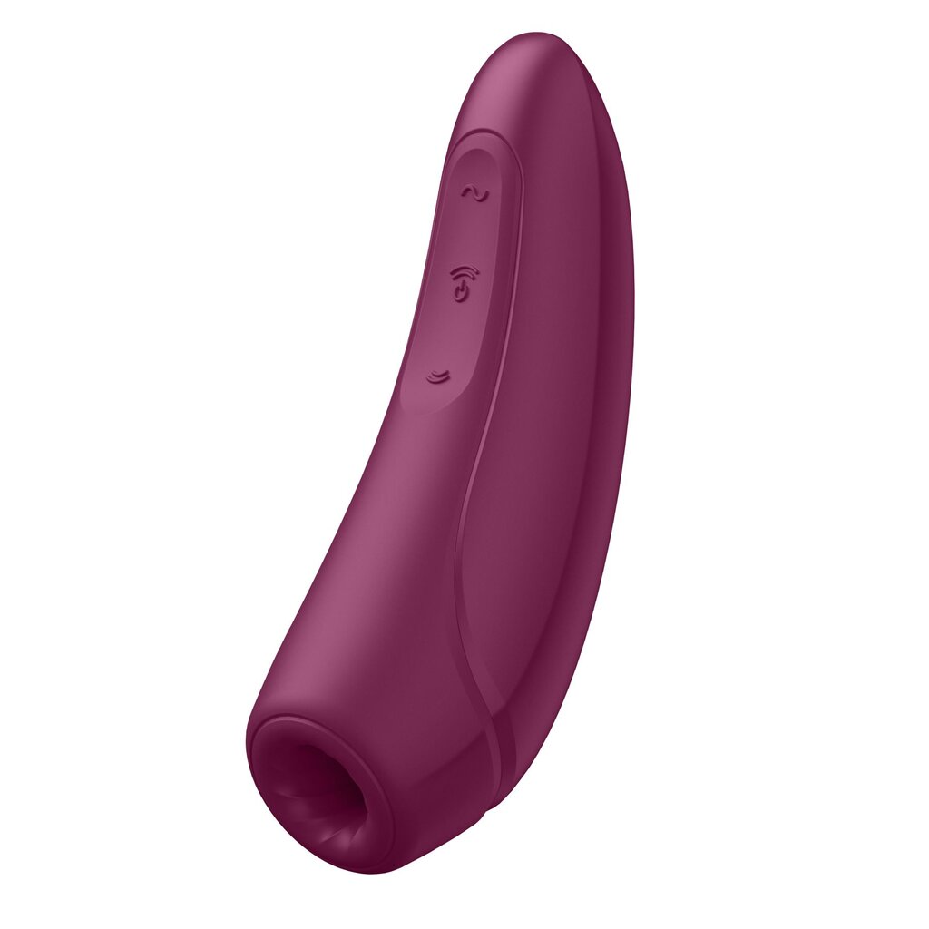 Вакуумный клиторальный стимулятор Satisfyer Curvy 1+ Rose Red с управлением через интернет - Фото №2 Вакуумный клиторальный стимулятор Satisfyer Curvy 1+ Rose Red с управлением через интернет - Фото №2