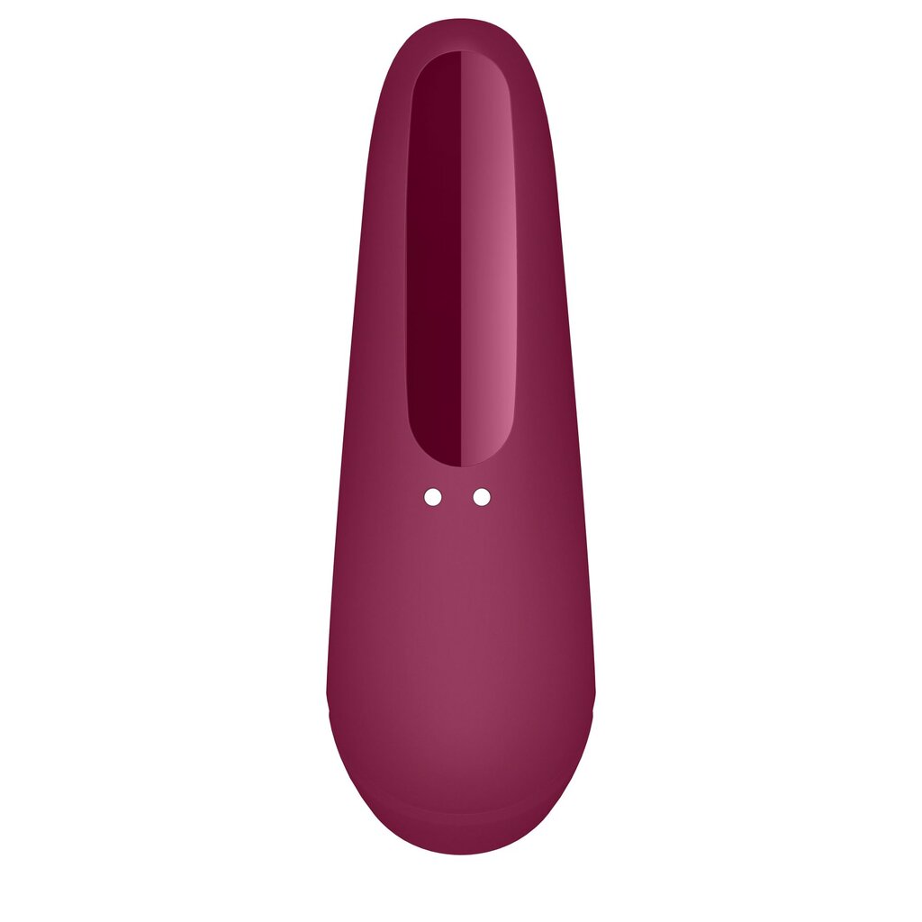 Вакуумный клиторальный стимулятор Satisfyer Curvy 1+ Rose Red с управлением через интернет - Фото №3 Вакуумный клиторальный стимулятор Satisfyer Curvy 1+ Rose Red с управлением через интернет - Фото №3