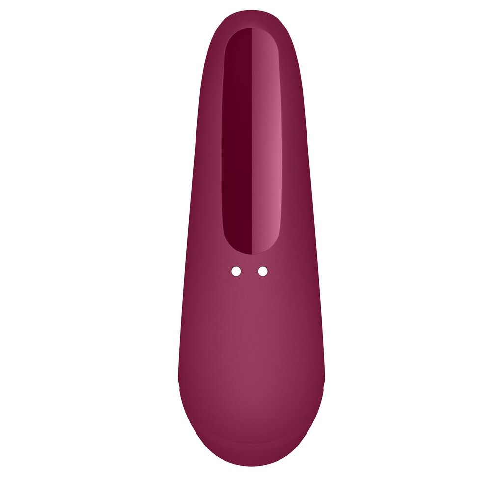 Вакуумний кліторальний стимулятор Satisfyer Curvy 1+ Rose Red з керуванням через інтернет - Фото №3