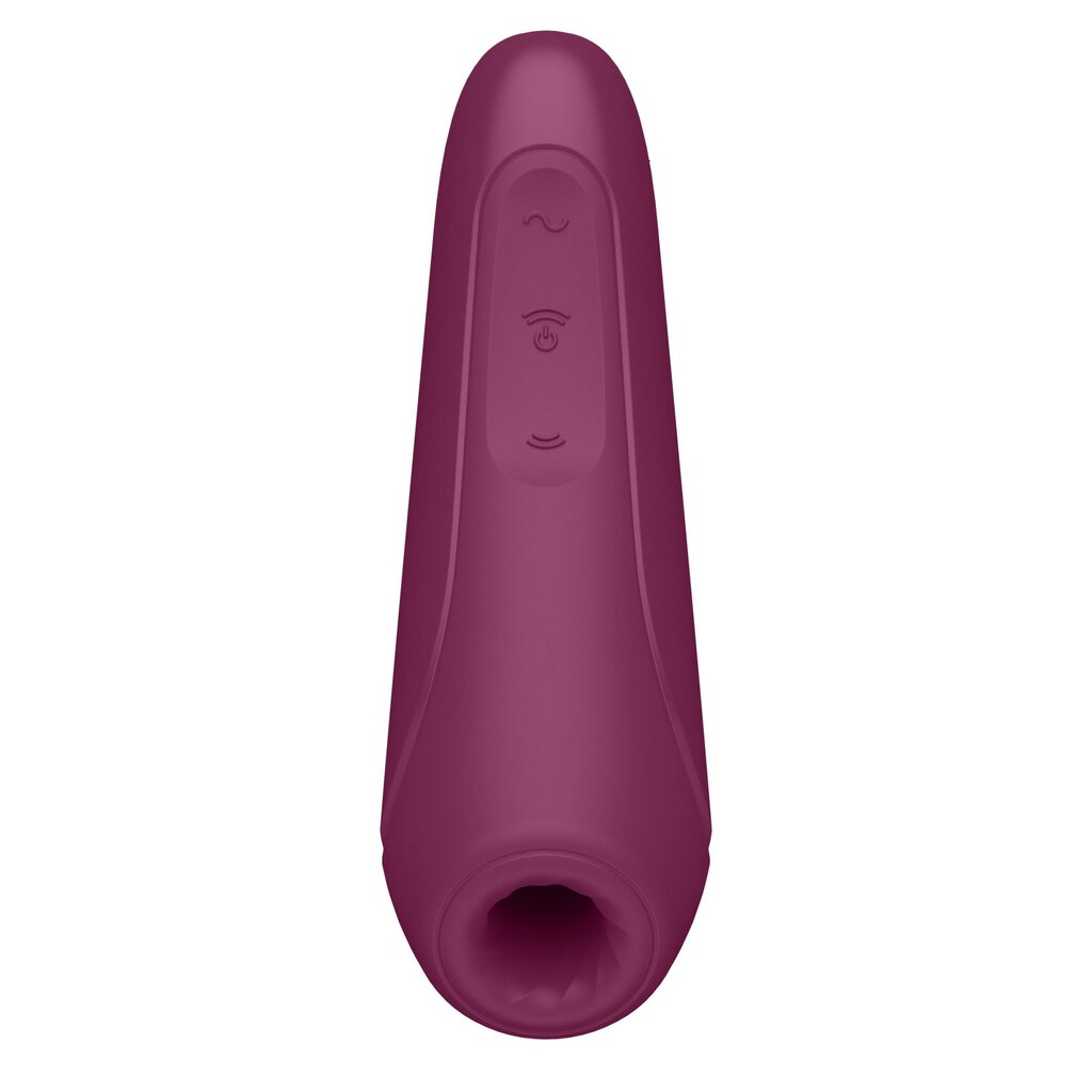 Вакуумный клиторальный стимулятор Satisfyer Curvy 1+ Rose Red с управлением через интернет - Фото №4 Вакуумный клиторальный стимулятор Satisfyer Curvy 1+ Rose Red с управлением через интернет - Фото №4