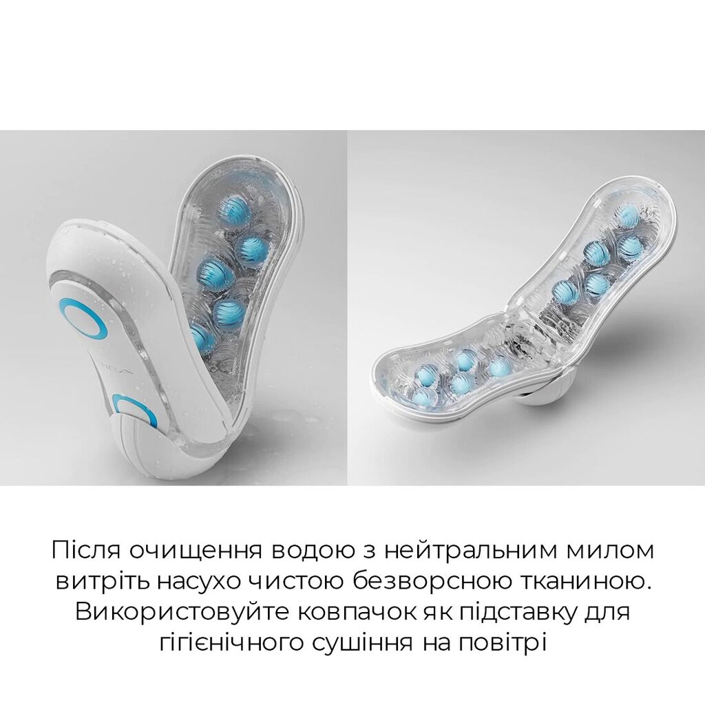 Мастурбатор Tenga Flip Orb — Blue Rush, з можливістю зміни тиску та стимулювальними кульками всереди - Фото №4 Мастурбатор Tenga Flip Orb — Blue Rush, з можливістю зміни тиску та стимулювальними кульками всереди - Фото №4