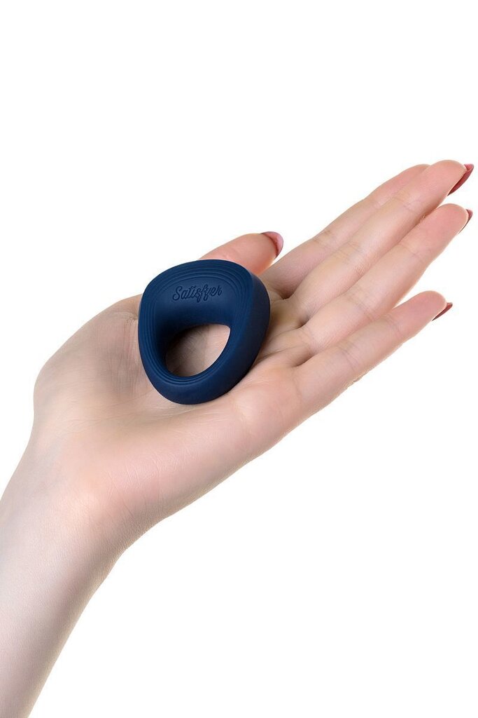 Эрекционное виброкольцо Satisfyer Power Ring, классическая форма, перезаряжаемое, мощное - Фото №2