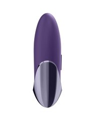 Потужний вібратор Satisfyer Lay-On - Purple Pleasure, водонепроникний, 15 режимів роботи - Фото №1