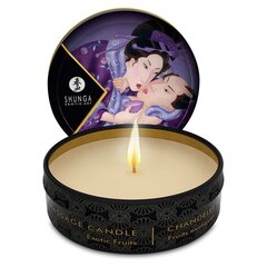 Масажна свічка Shunga Mini Massage Candle – Exotic Fruits (30 мл) з афродизіаками - Фото №1