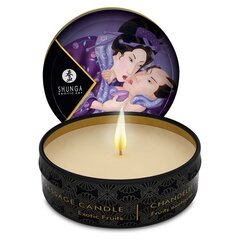 Массажная свеча Shunga Mini Massage Candle – Exotic Fruits (30 мл) с афродизиаками - Фото №1