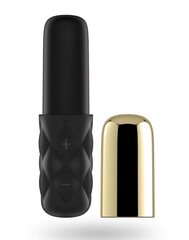 Потужний мінівібратор Satisfyer Sparkling Darling Gold зі знімним ковпачком, 16 режимів роботи - Фото №1 Потужний мінівібратор Satisfyer Sparkling Darling Gold зі знімним ковпачком, 16 режимів роботи - Фото №1