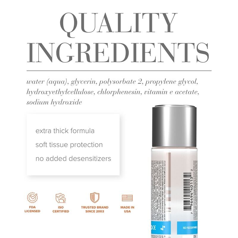 Густая анальная смазка JO ANAL H2O – THICK (60 мл) на водной основе - Фото №5 Густая анальная смазка JO ANAL H2O – THICK (60 мл) на водной основе - Фото №5