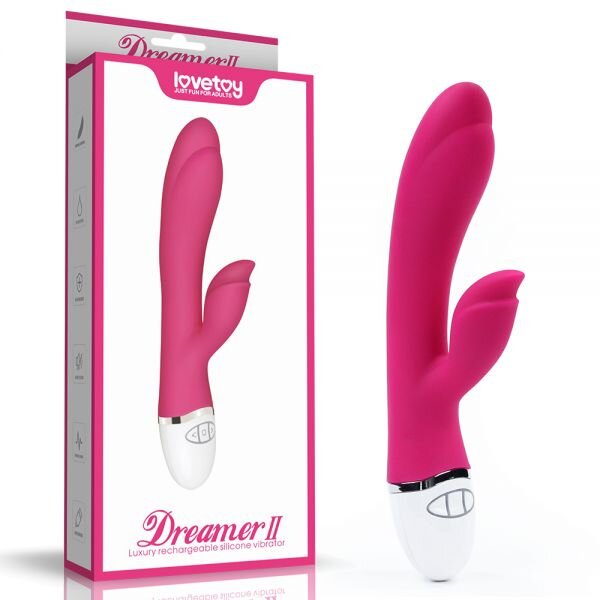 Вибромассажер с рельефным наконечником Rabbit Vibrator Rechargeable - Фото №1