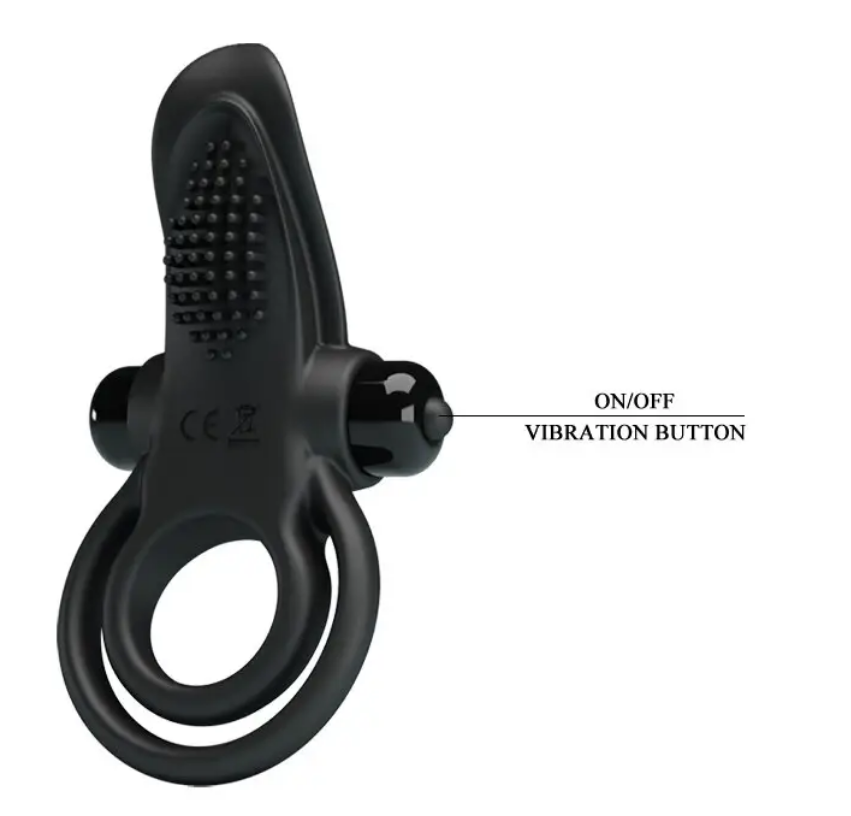 Кільце ерекційне серії Pretty Love "Vibrant penis ring" - Фото №2 Кільце ерекційне серії Pretty Love "Vibrant penis ring" - Фото №2