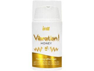 Рідкий вібратор Intt Vibration Honey (15 мл), густий гель, дуже смачний, діє до 30 хвилин - Фото №1 Рідкий вібратор Intt Vibration Honey (15 мл), густий гель, дуже смачний, діє до 30 хвилин - Фото №1