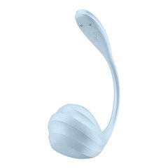 Смарт-віброяйце Satisfyer Smooth Petal Connect App Light Blue - Фото №1