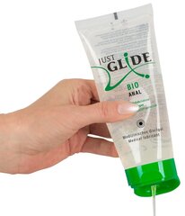 Анальне органічне мастило на водній основі - Just Glide Bio Anal, 200 ml - Фото №1