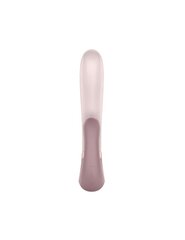 Смарт вібратор-кролик із підігрівом Satisfyer Heat Wave Mauve (мя'та упаковка!!!) - Фото №1