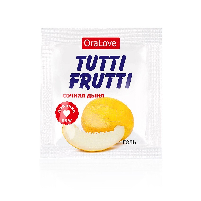 Гель Tutti-Frutti Соковита диня, 4 г - Фото №1