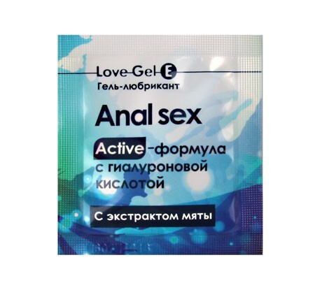 Гель-любрикант "Anal Sex", 4 г - Фото №1