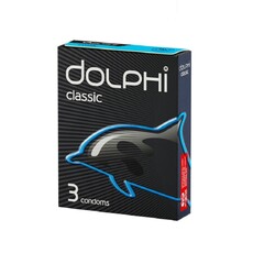 Презервативи Dolphi Класичні, 3 шт - Фото №1