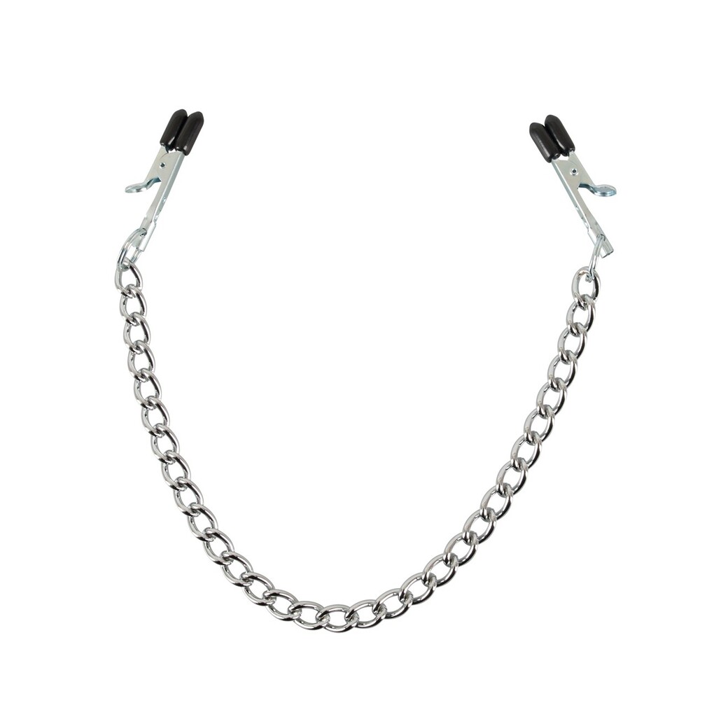 Зажими для сосків з ланцюжком - Фото №1 Зажими для сосків з ланцюжком - Фото №1