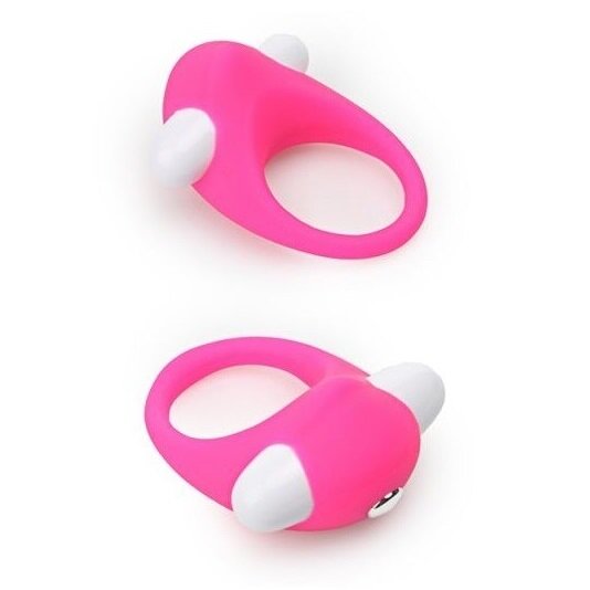 Эрекционное кольцо Lit-Up Silicone Stimu Ring 6 Pink - Фото №1