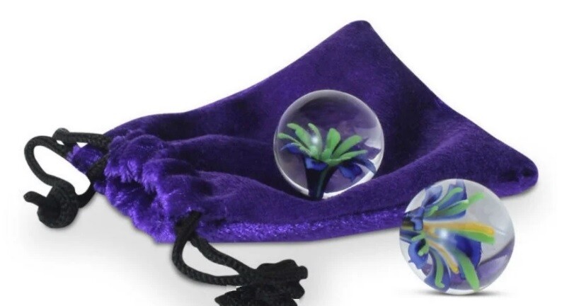 Вагинальные шарики "Glass Ben Wa Balls", 25 мм - Фото №2 Вагинальные шарики "Glass Ben Wa Balls", 25 мм - Фото №2