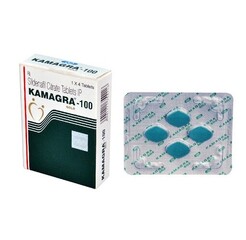 Таблетки чоловічі Kamagra-100, 4 шт - Фото №1