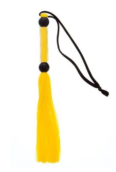 Флогер GP Silicone Flogger Whip Yellow - Фото №1 Флогер GP Silicone Flogger Whip Yellow - Фото №1