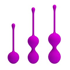 Набор вагинальных шариков Kegel Ball - Фото №1 Набор вагинальных шариков Kegel Ball - Фото №1