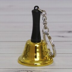Брелок-дзвіночок, золотий - Фото №1 Брелок-дзвіночок, золотий - Фото №1