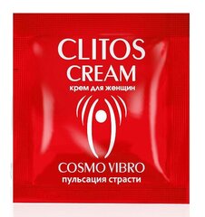 Крем "Clitos cream" для жінок, 1,5 г (Рідкий вібратор) - Фото №1