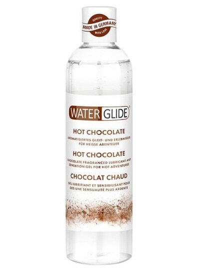 Гель-лубрикант Waterglide з ароматом гарячого шоколаду, 300 мл - Фото №1