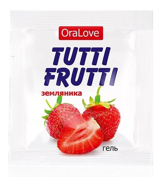 Гель "Tutti-frutti Суниця", 4 г - Фото №1