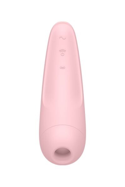 Вакуумний кліторальний стимулятор Satisfyer Curvy2+ Pink - Фото №2