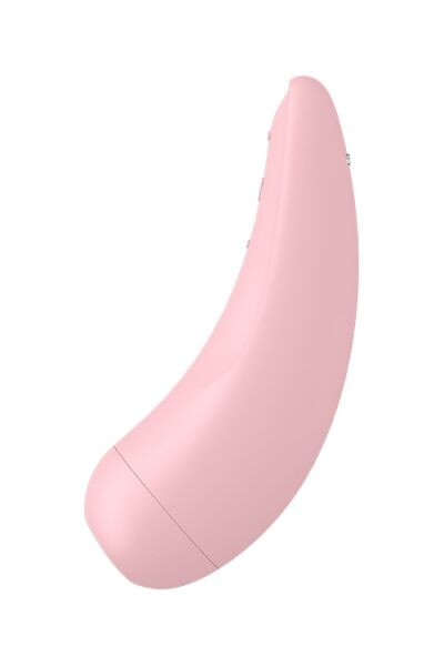 Вакуумный клиторальный стимулятор Satisfyer Curvy2+ Pink - Фото №3