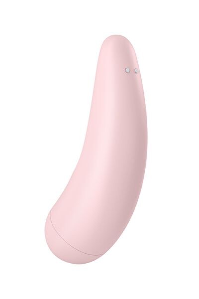 Вакуумный клиторальный стимулятор Satisfyer Curvy2+ Pink - Фото №4