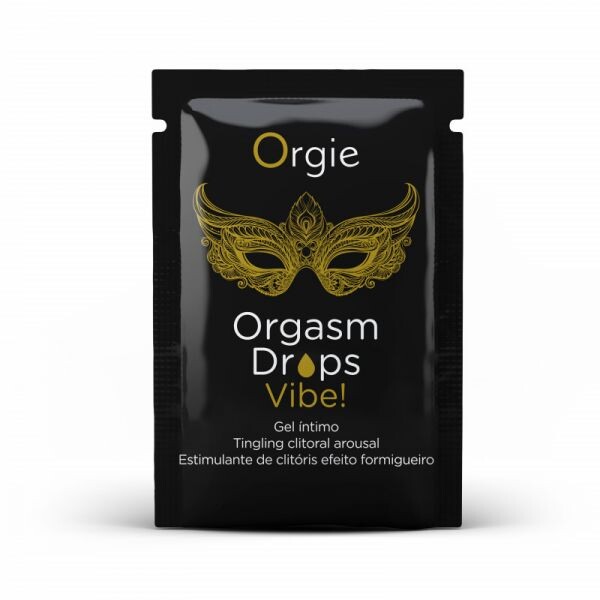 Кліторальні краплі з вібрацією Orgie Orgasm Drops Vibe, 2 мл - Фото №1