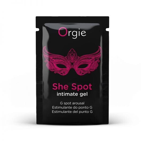 Збуджуючий гель для точки G Orgie She Spot, 2 мл - Фото №1 Збуджуючий гель для точки G Orgie She Spot, 2 мл - Фото №1