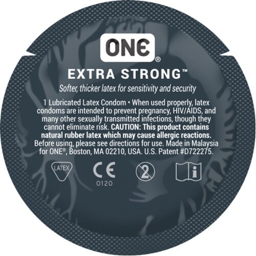 Презервативы ONE Extra Strong (прочные), 1 шт - Фото №3