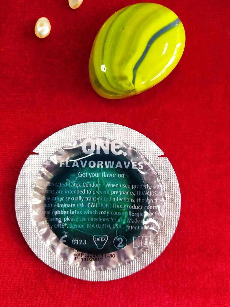 Презерватив ONE Mint Chocolate (ароматизований), 1 шт - Фото №2