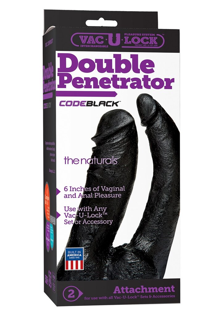 Двойной фаллоимитатор Double Penetrator The Naturals - Фото №2