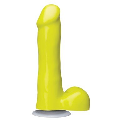 Фаллоимитатор "Icon 6 inch Slim Dong with Balls", желтый - Фото №1 Фаллоимитатор "Icon 6 inch Slim Dong with Balls", желтый - Фото №1