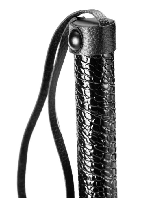 Флогер Blaze Luxury Whip Croco Black - Фото №5