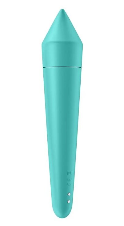 Мощная вибропуля с функцией управления смартфоном Satisfyer Ultra Power Bullet 8 turquoise - Фото №2