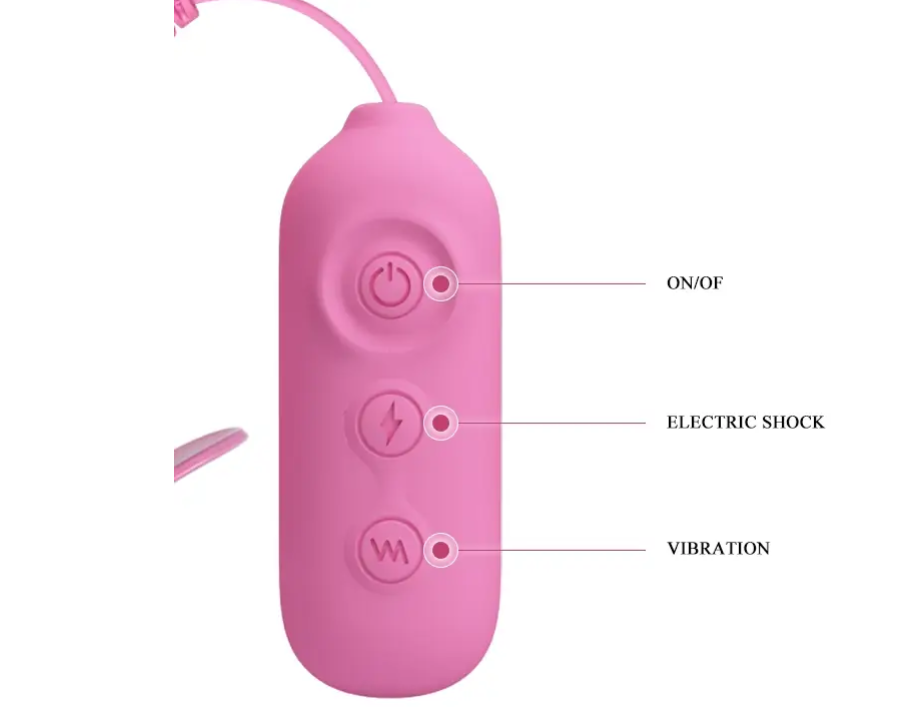 Электростимулятор для груди PRETTY LOVE - Nipple Clip 7 режимов вибрации, 3 режима электростимуляции - Фото №4 Электростимулятор для груди PRETTY LOVE - Nipple Clip 7 режимов вибрации, 3 режима электростимуляции - Фото №4