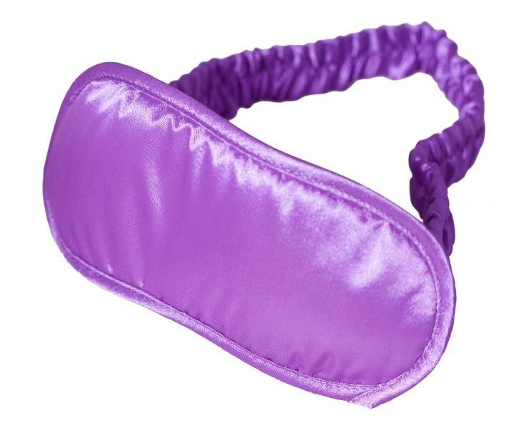 Маска на глаза Satin Love Mask, Purple - Фото №2 Маска на глаза Satin Love Mask, Purple - Фото №2
