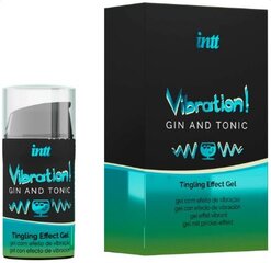 Жидкий вибратор для двоих Intt Vibration "Gin Tonic", 15 мл - Фото №1